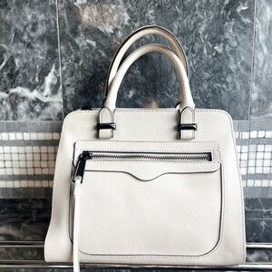 Rebecca Minkoff - Avery Tote - Light Grey With Black Hardware - Like New!